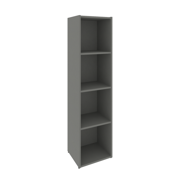 Модуль основной 4 ячейки Locker Plus LK.OM-4 408x350x1593 (Металлик)