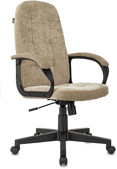 Кресло руководителя CH 002 Fabric песочный Light-21 крестов. пластик