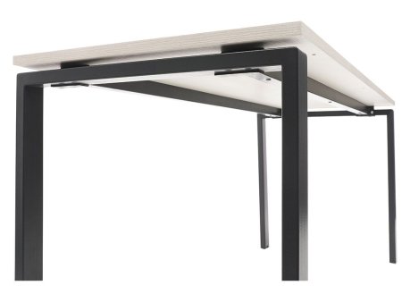 Стол NT 140x70 темный орех/антрацит (Коричневый/Антрацит)
