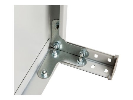 Медицинский стеллаж СТМ MS 185/100х30/4 (Серый)