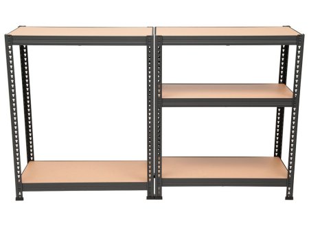 Стеллаж SBL 180KD/90x40/5 (Черный)