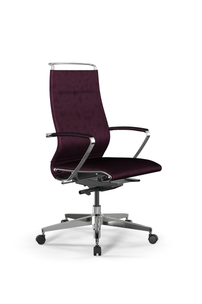 Кресло для руководителя Метта SynchroSit Well B2-195K - GoyaLE /Ach246/Nc200/K5cV(M23.B22.G18.W03) (Фиолетовый)