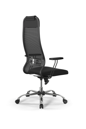 Кресло для руководителя Метта Sit 10 B1-111T - X2+UMF(X1) /Ub00/Wh00/T1bp-b(M09.B21.G20.W01)