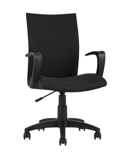 Кресло офисное TopChairs Harmony черное (Компьютерное кресло Harmony черный)