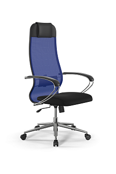Кресло для руководителя Метта Sit 10 B1-111K - X2+UMF(X1) /Ub00/Wh00/K1cL(M09.B23.G18.W01)