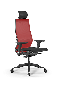 Кресло для руководителя Метта SynchroSit 10 B2-107D - T /Km00/Nb00/D32P/H3mL-2D(M23.B11.G19.W03)