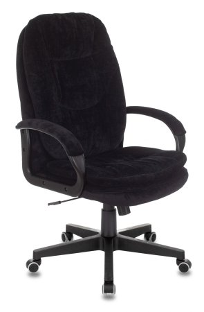 Кресло руководителя CH-868N Fabric черный Light-20 крестов. пластик (Черный)