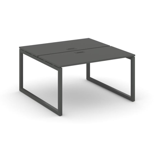 Рабочая станция 2-х сторонняя SN-5O.DRS-001 (980х1232х750) (Антрацит/Металл Антрацит)