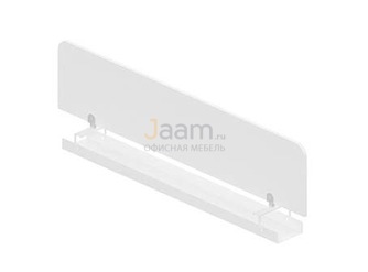 Мебель для персонала Экран-перегородка (Акрил) с кабель-каналом для сдвоенных столов RP-96.2,MKZ-0160