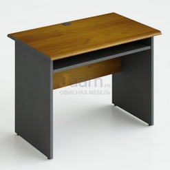 Кабинет руководителя Стол компьютерный с деревянной полкой 205 ДСП Тик