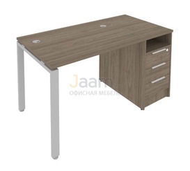 Мебель для персонала Рабочая станция с опорной тумбой Б.РС-СТП -1.1