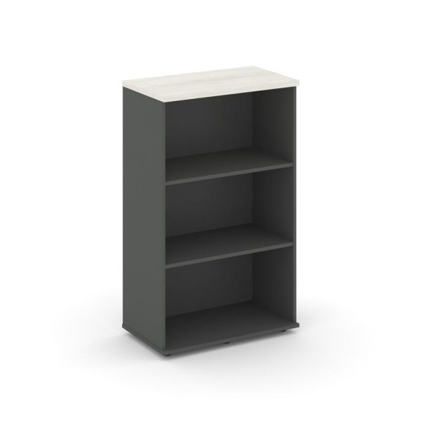 Тумба опорная/приставная SN.TOP-052 (700х400х1150) (Антрацит/Дуб Наварра)