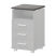 Топ тумбы Аргентум НТ-320.45 438x444x25